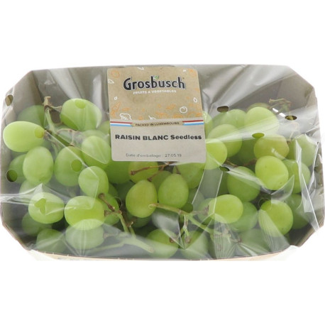 RAISIN BLANC SEEDLESS GROSBUSCH PREPACK 10X500G